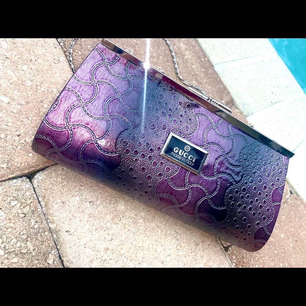 PURPLE GUCCI BAG